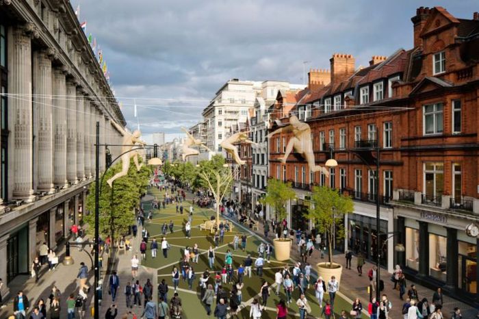 Uks most famous shopping street could be pedestrianised under london mayors traffic ban plans