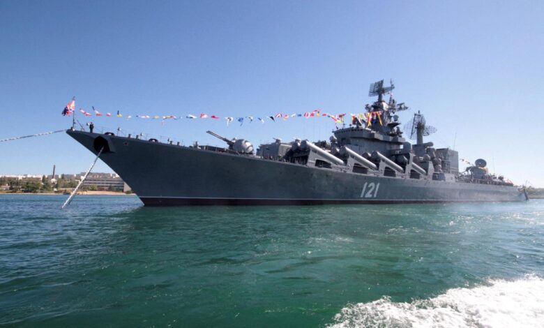 Symbolism and practical impact of sinking russian black sea flagship moscow is immense