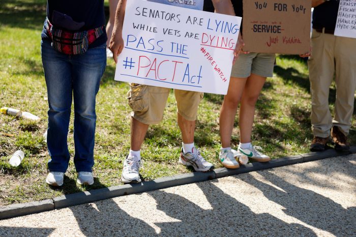 Senate voting again on burn pit legislation