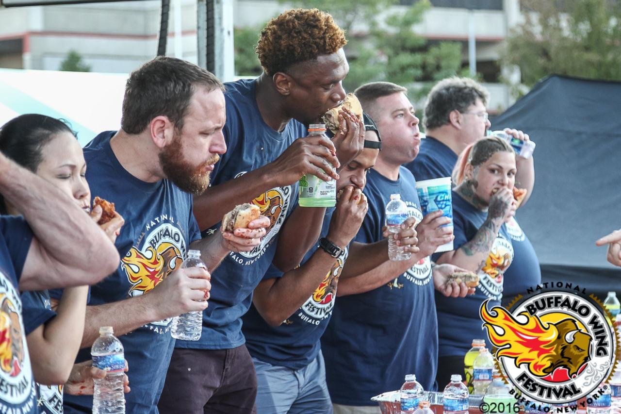 How wing fest became the worlds largest chicken wing festival