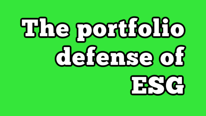 Defense stocks in an esg portfolio a profound and controversial shift seems to be underway