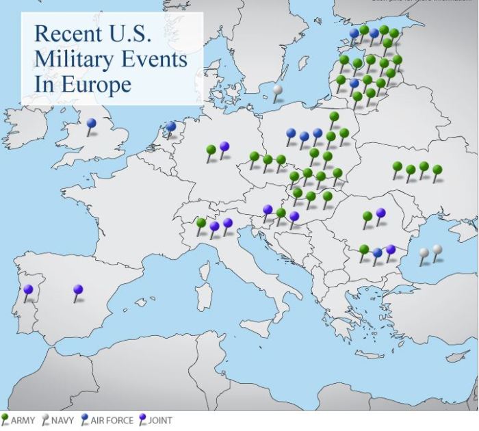 Us military in europe the pentagons eastern obsession