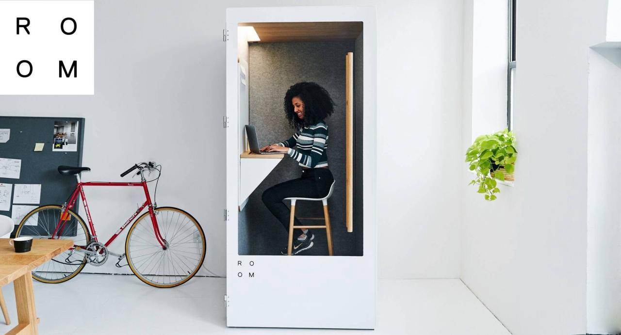 Neighborhoods phone booths and huddle rooms meet the office of the future