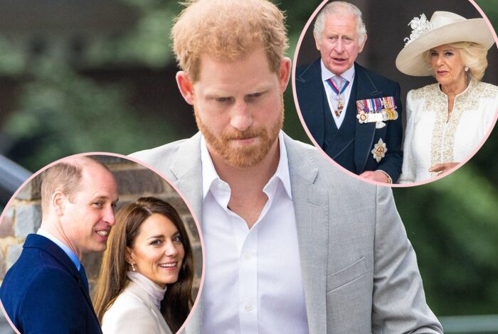 Was meghan markle cropped out of the royal familys birthday tribute to prince harry