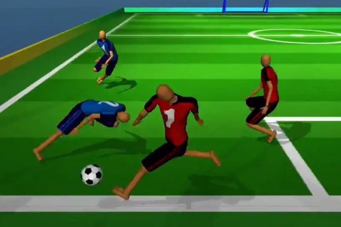 Deepmind ai learns to play soccer using decades of match simulations