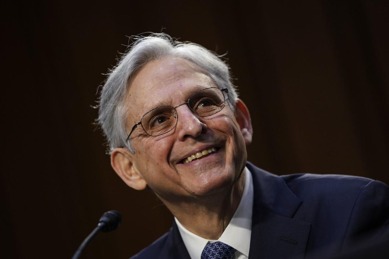 Merrick garland appears to confirm that the doj is investigating trump