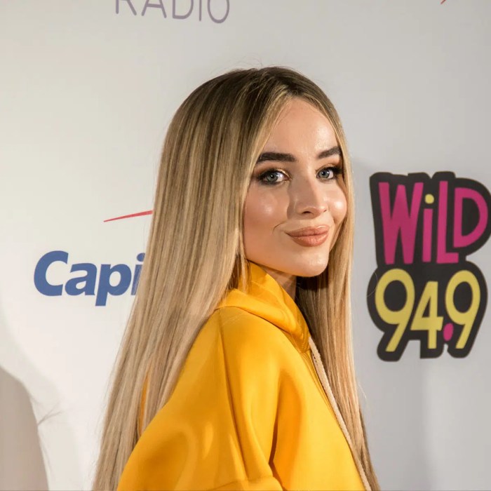 Sabrina carpenter savors taste of victory with u k chart double