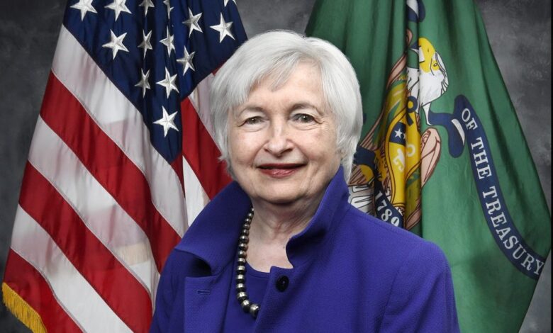 Treasury secretary janet yellen calls for a reshaping of global supply chains that are not secure
