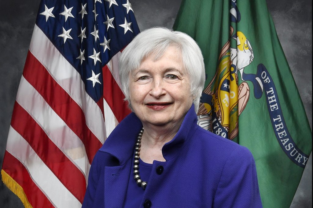 Treasury secretary janet yellen calls for a reshaping of global supply chains that are not secure
