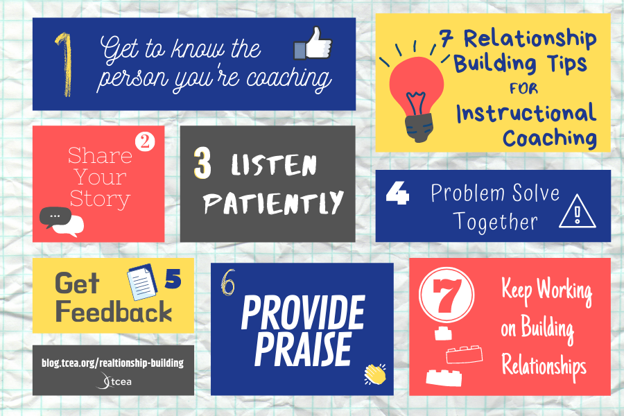 How to build relationships with instructional coaches