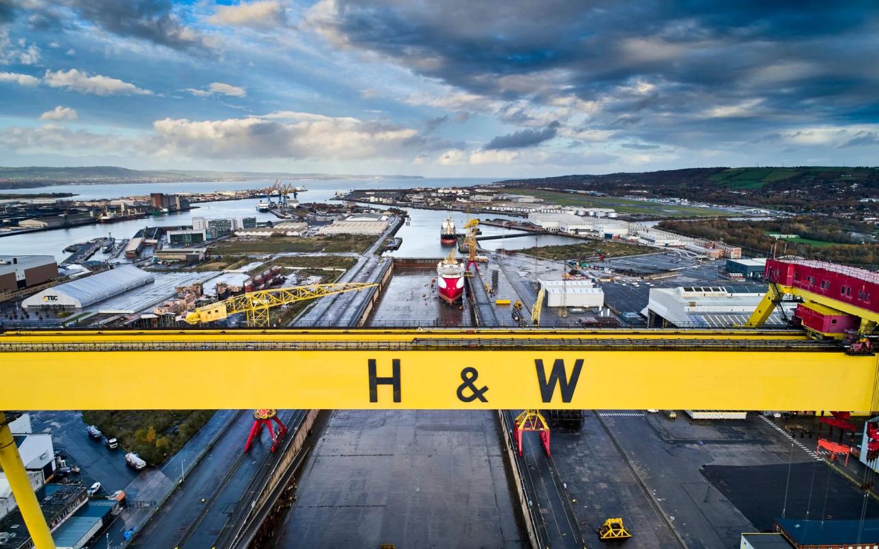 Harland and wolff titanic shipyard to go into administration