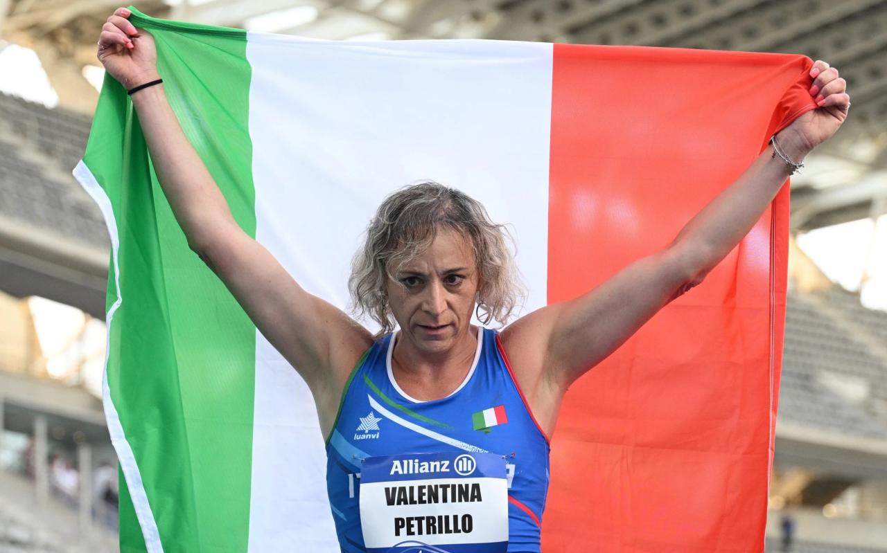 Valentina petrillo transgender paralympian runs in womens t12 400m semi final