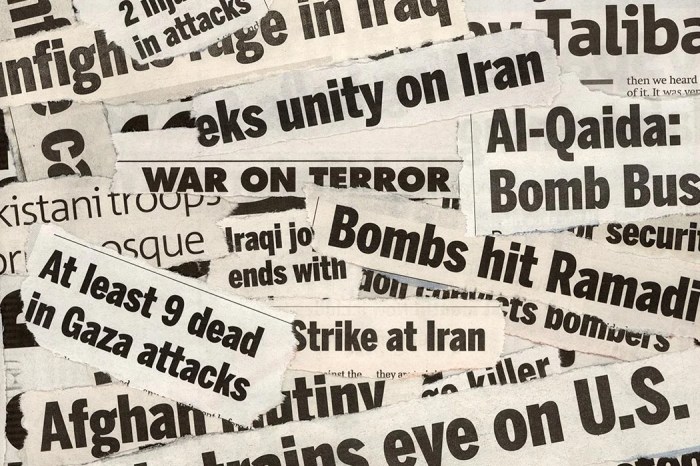 War on terror articles