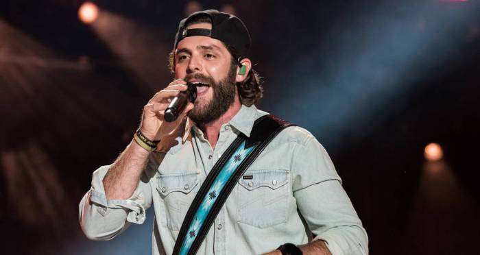 Thomas rhett is hitting the road for better in boots tour next year