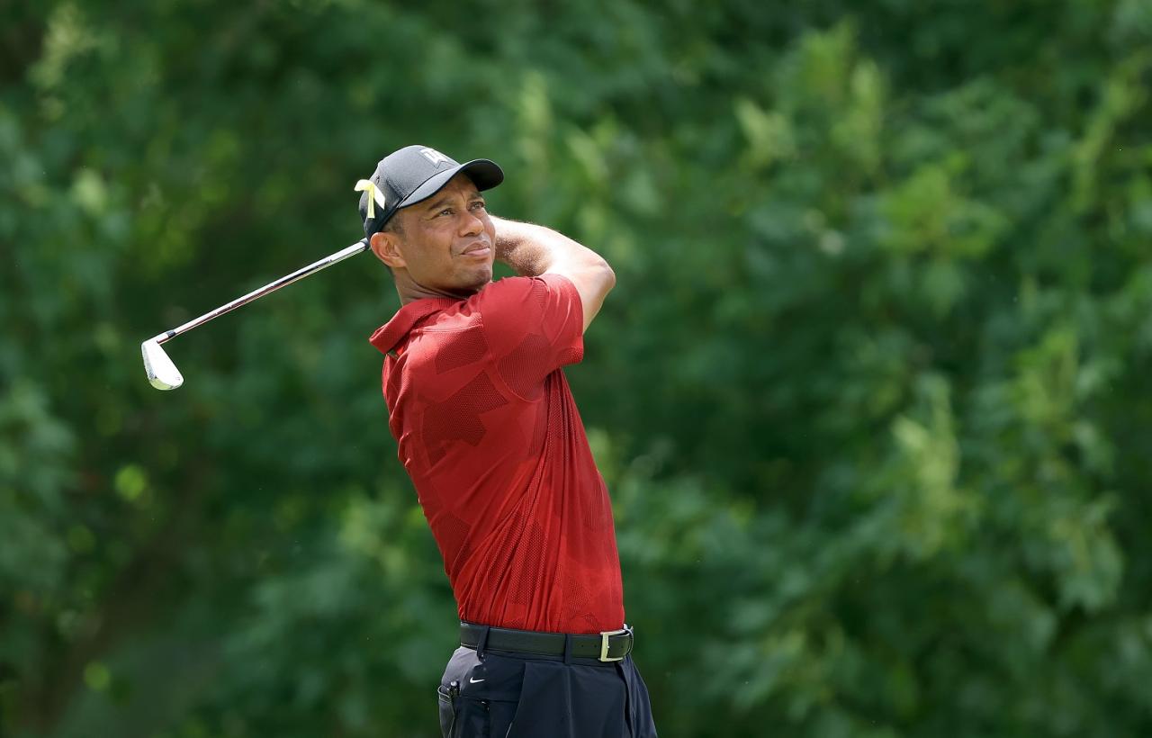 Tiger woods will be bidding to match nicklaus at st andrews