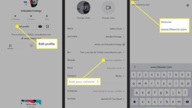 Hot to put a link in your tiktok bio