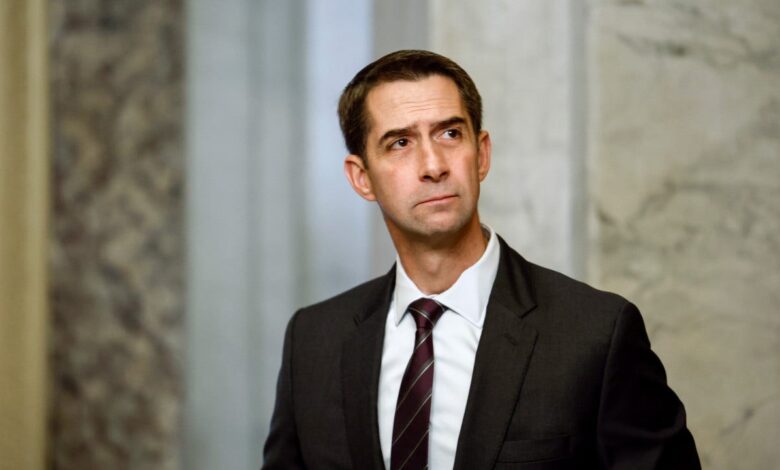 Democrats blast tom cotton for holding 8 us attorney nominees hostage