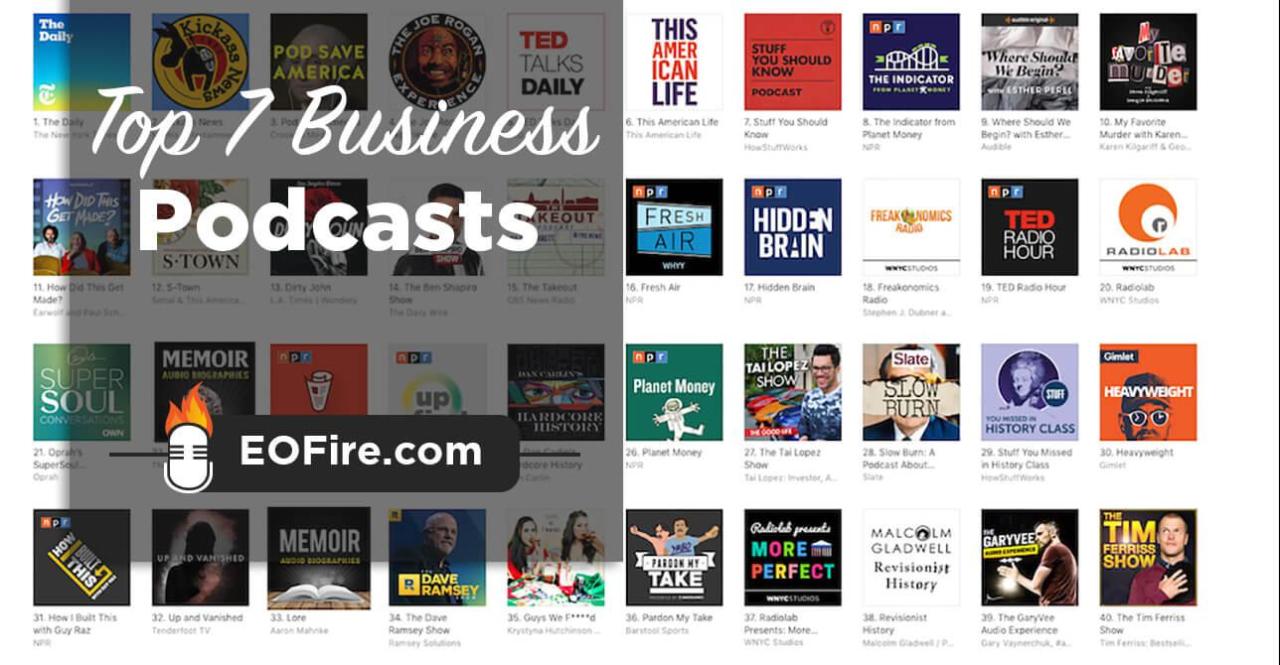 11 top business podcasts for professionals and why theyre worth listening to