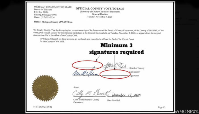 Presidential certifying projected 270towin