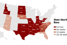 Chasm opens between states over abortion pills and out of state care