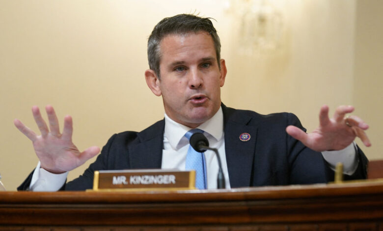 Adam kinzinger is the rare republican with guts as he calls the nra a grifting scam