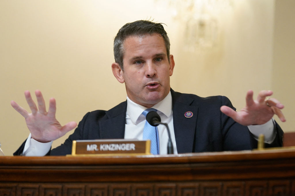 Adam kinzinger is the rare republican with guts as he calls the nra a grifting scam