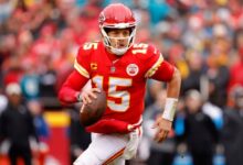 Kansas city chiefs 22 17 atlanta falcons patrick mahomes stars as super bowl champions continue unbeaten start