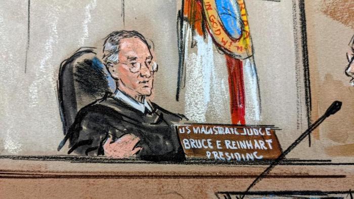 Bruce reinhart unsealed the magistrate judge at the center of the justice depts inquiry into trumps handling of classified records