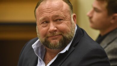 Alex jones damages trial begins over his false claims sandy hook shooting was a hoax