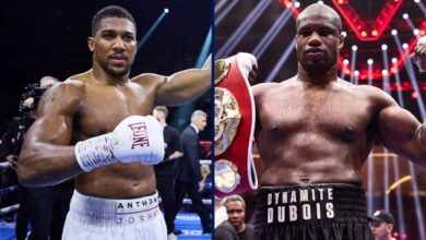 Anthony joshua v daniel dubois young pretender legitimises his reign at wembley stadium