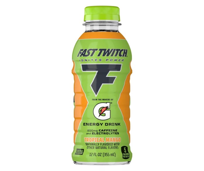 Gatorade adds caffeine to its lineup with energy drink fast twitch