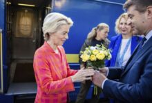 Von der leyen arrives in kyiv promising ukraine electricity funds