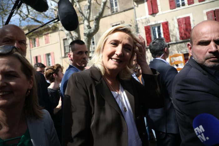 Marine le pen on trial for alleged eu funds misuse