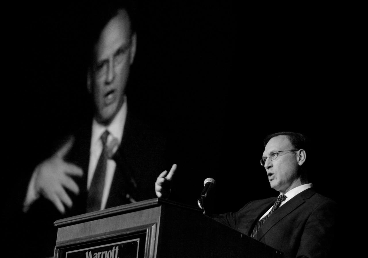 Samuel alito reveals his partisan gop bias