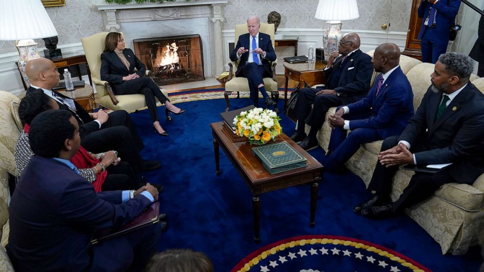 Biden tells congressional hispanic caucus hes looking at forgiving most federal student loan debt