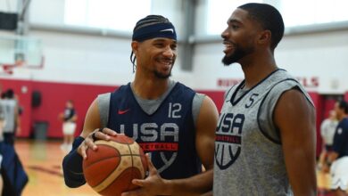 The reunion of jalen brunson josh hart and donte divincenzo