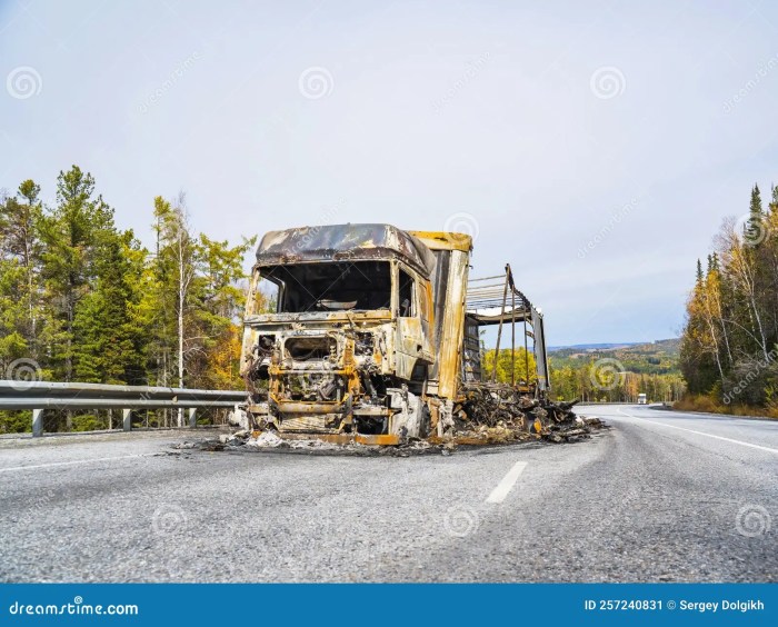 Terrifying van fire so hot it melted the road breaks out in busy london street