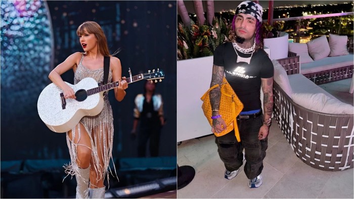 Lil pump rips taylor swift over kamala harris endorsement