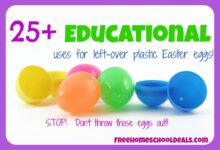 45 cool ways to use plastic easter eggs for learning