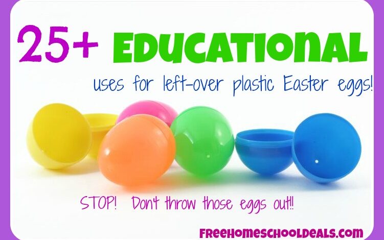 45 cool ways to use plastic easter eggs for learning