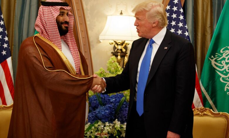 Saudis made trumps visit an extravaganza