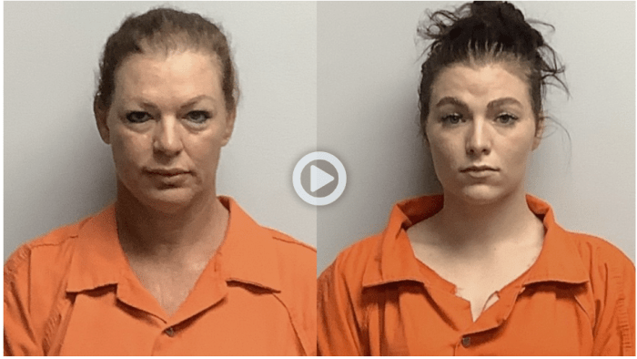 Mother and daughter jailed for disorder while walking cdog