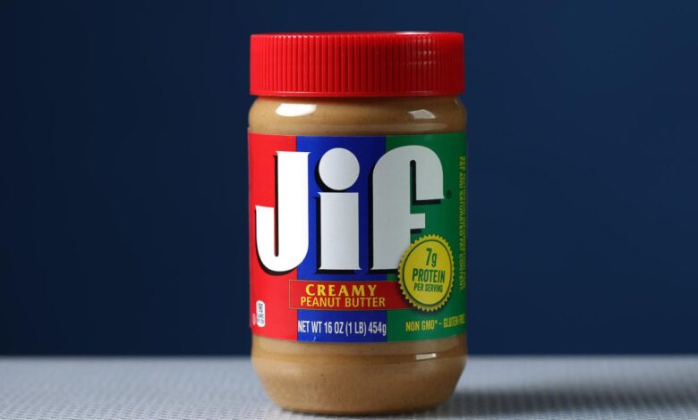 Select jif products recalled for potential salmonella