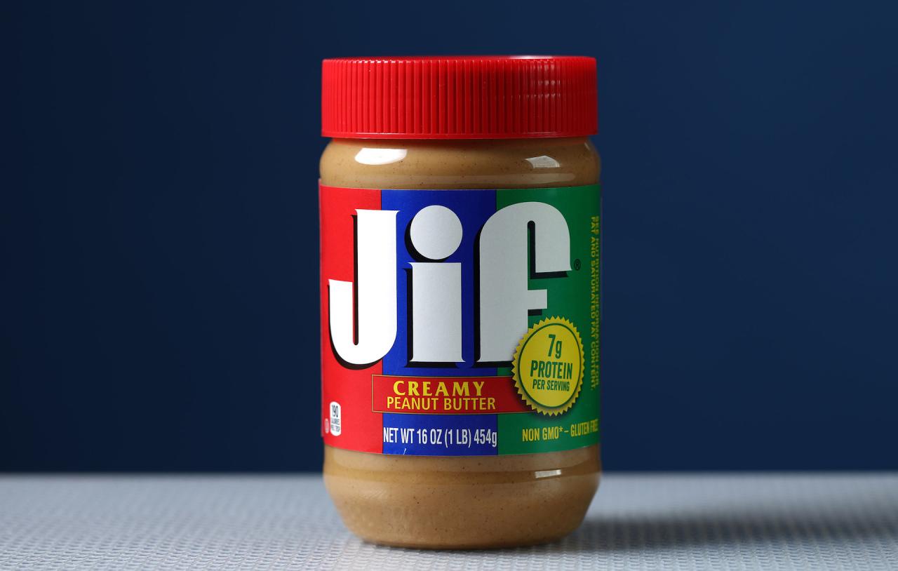 Select jif products recalled for potential salmonella