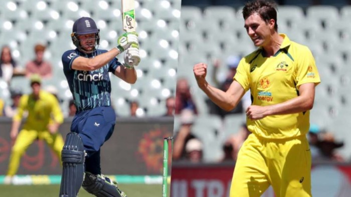 England vs australia tourists claim comprehensive 68 run victory in second odi to go 2 0 up in five match odi series