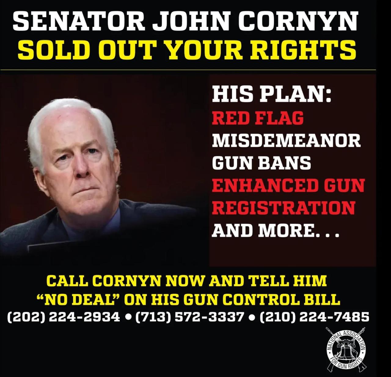 Cornyn and murphy to meet virtually to attempt