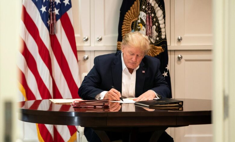 Trump donald biden scranton parked republican washingtonpost