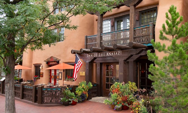 Rosewood inn of the anasazi is the perfect base for exploring santa fes historic downtown area