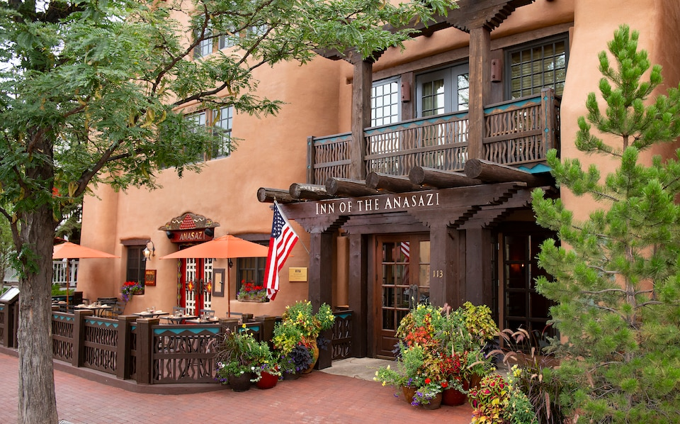 Rosewood inn of the anasazi is the perfect base for exploring santa fes historic downtown area