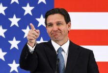 Florida gov ron desantis election police force announces arrests of 20 for voter fraud